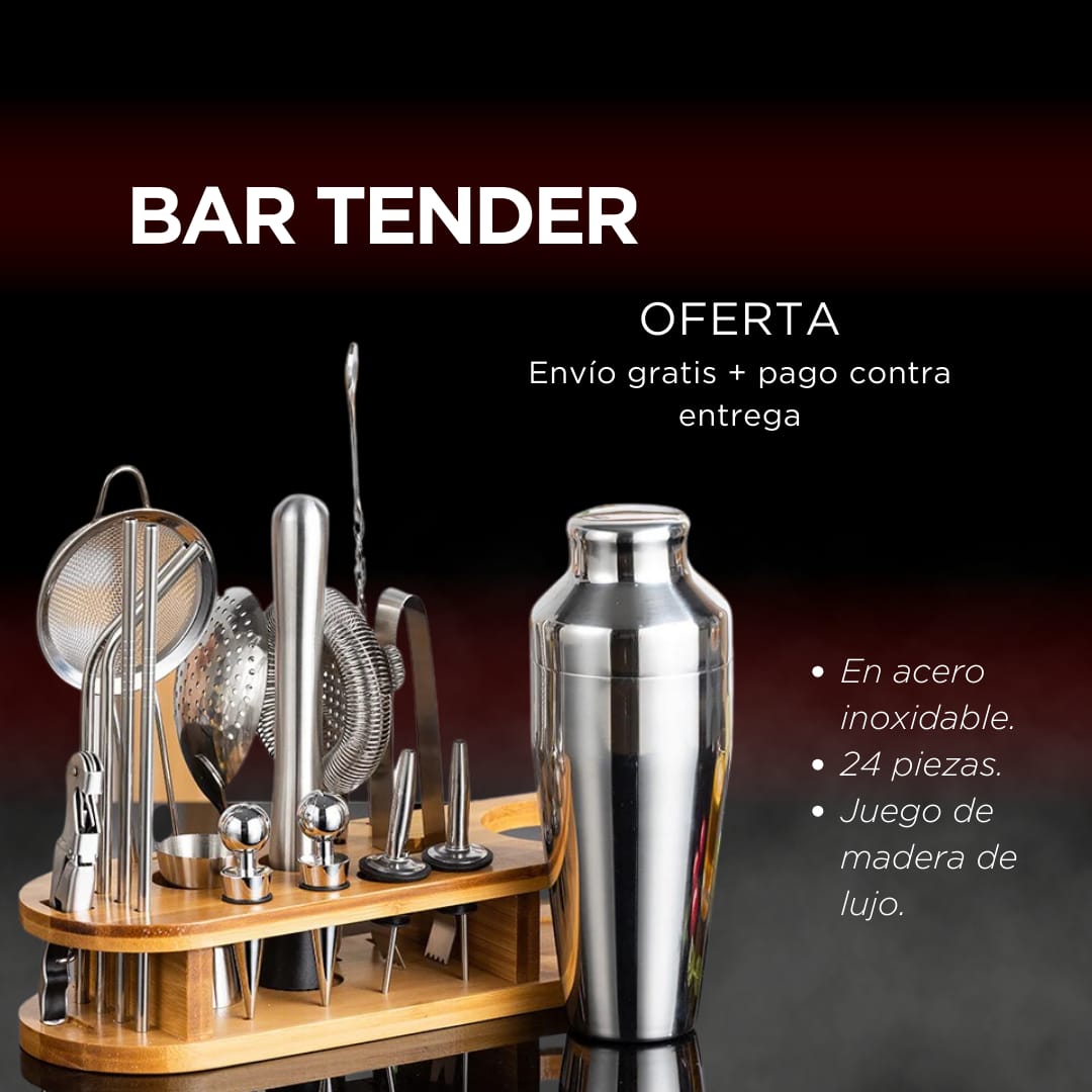 Miniatura 5 de KIT COCTELERA 23 PIEZAS GANADOR TOP 🍹